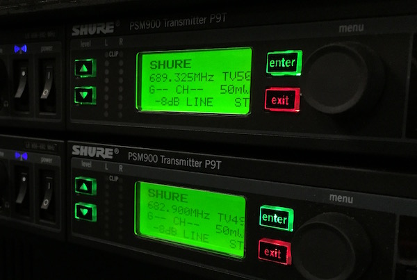 Shure PSM900 4-Channel Rack