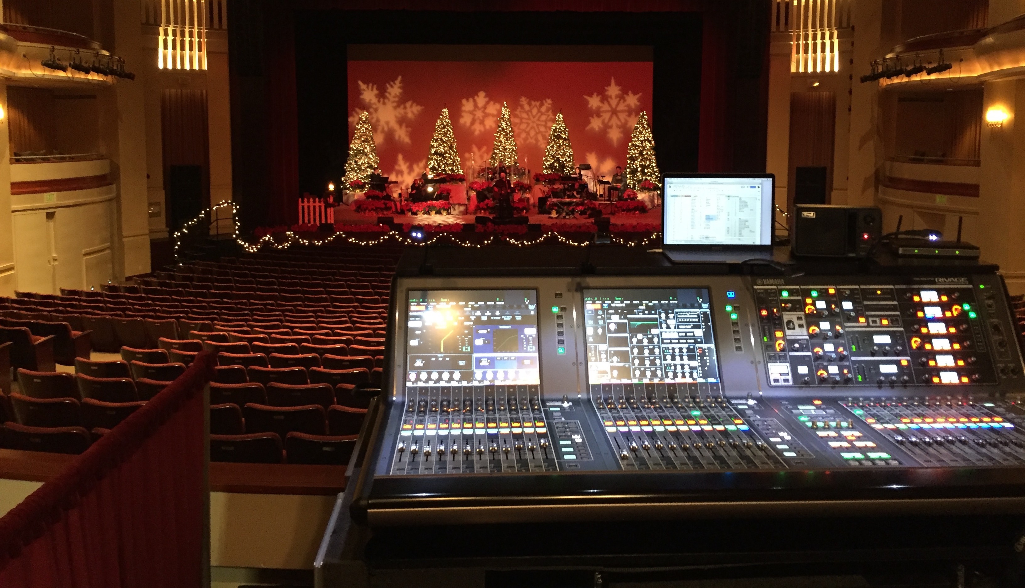 Event Wave Supports Carols By Candlelight with Rivage Console